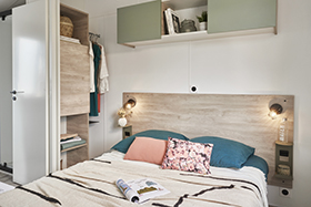 Chambre adulte Mobil Home